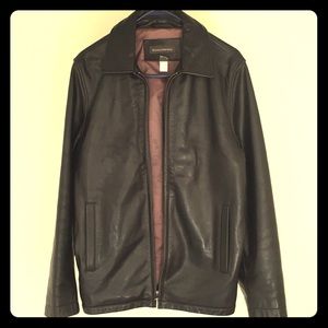 EUC Banana Republic Men's Leather Jacket